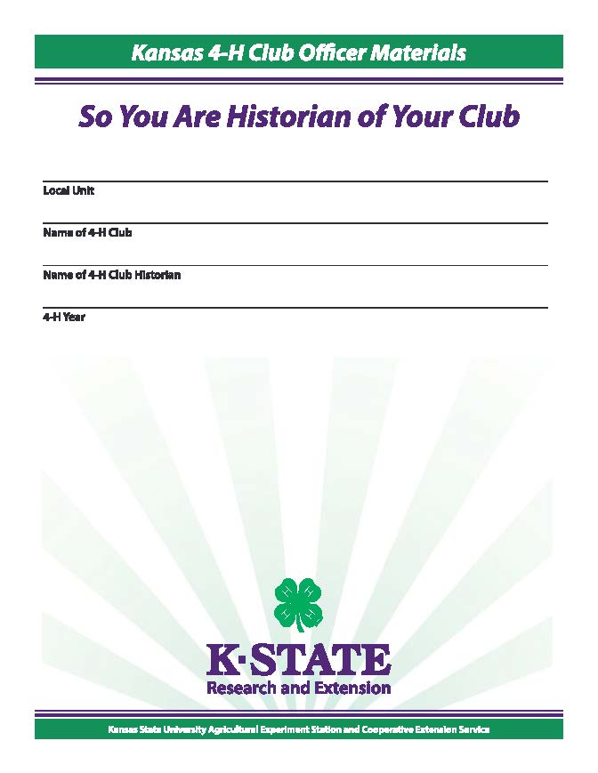 So you are the Historian of your club