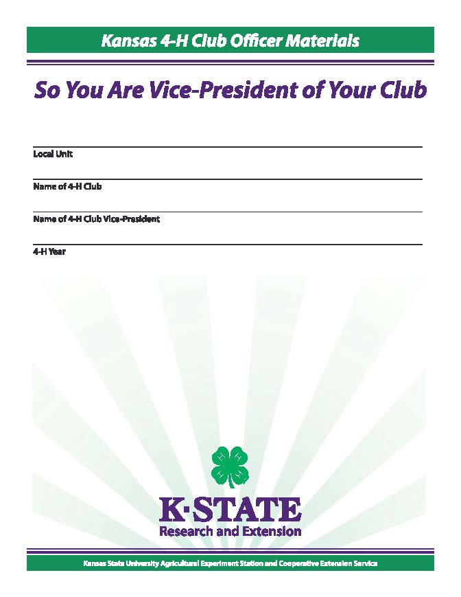 So you are Vice President of your club